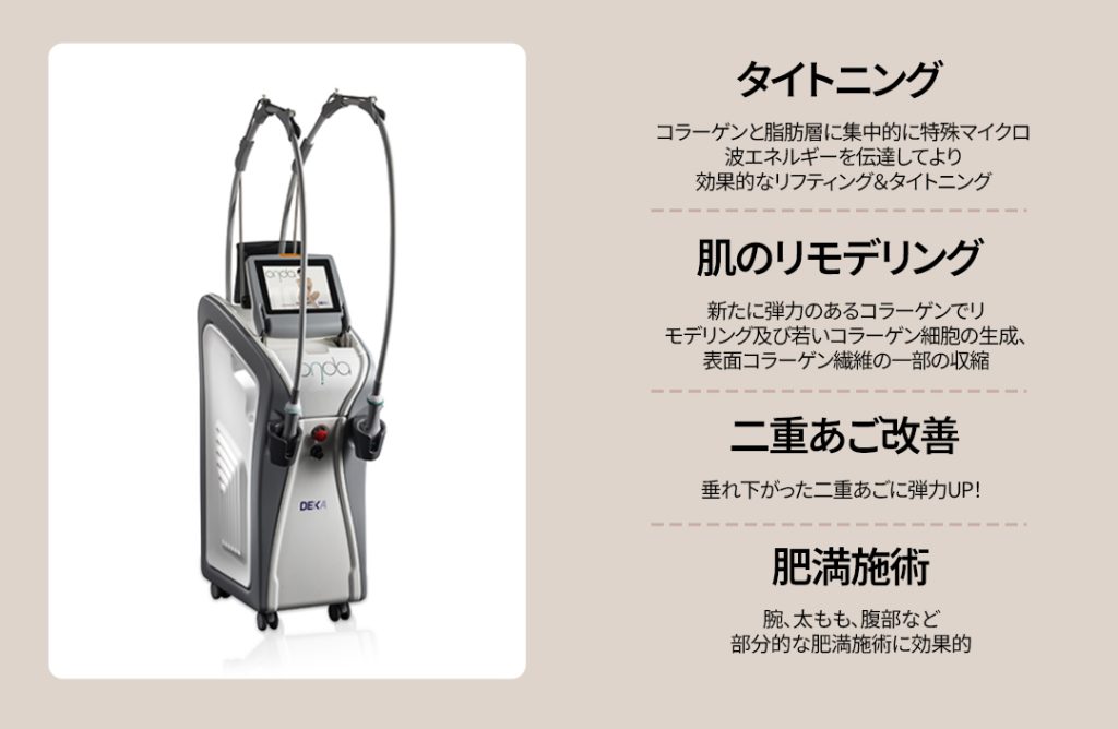 30代・40代の大人女性に人気！ 韓国発・オンダリフトでたるみもシワも